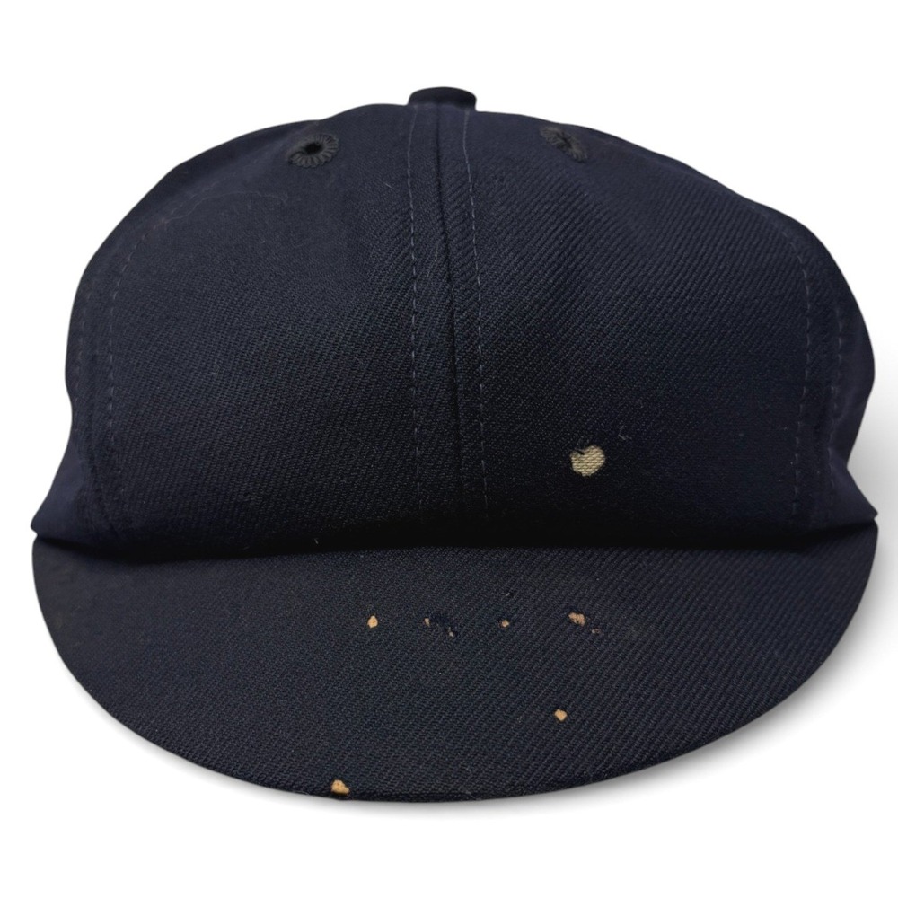1930s‎ 40s Derby Cap Co Umpire Referee Hat Wool Navy M 6 7/8–7 1/8 Wool 1940s